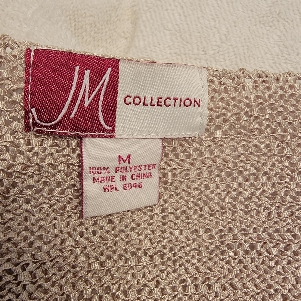JM Collection Vintage Floral Sweater Size M - Picture 3 of 6